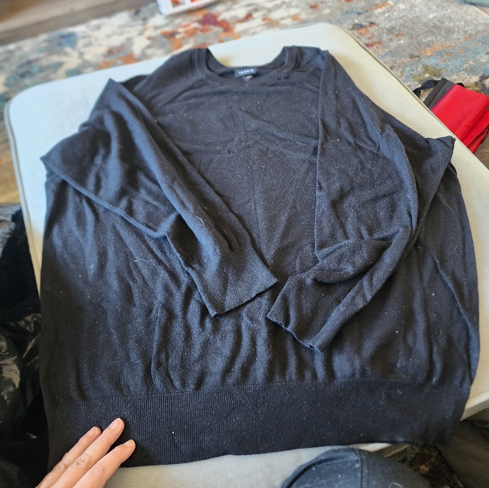Black sweater